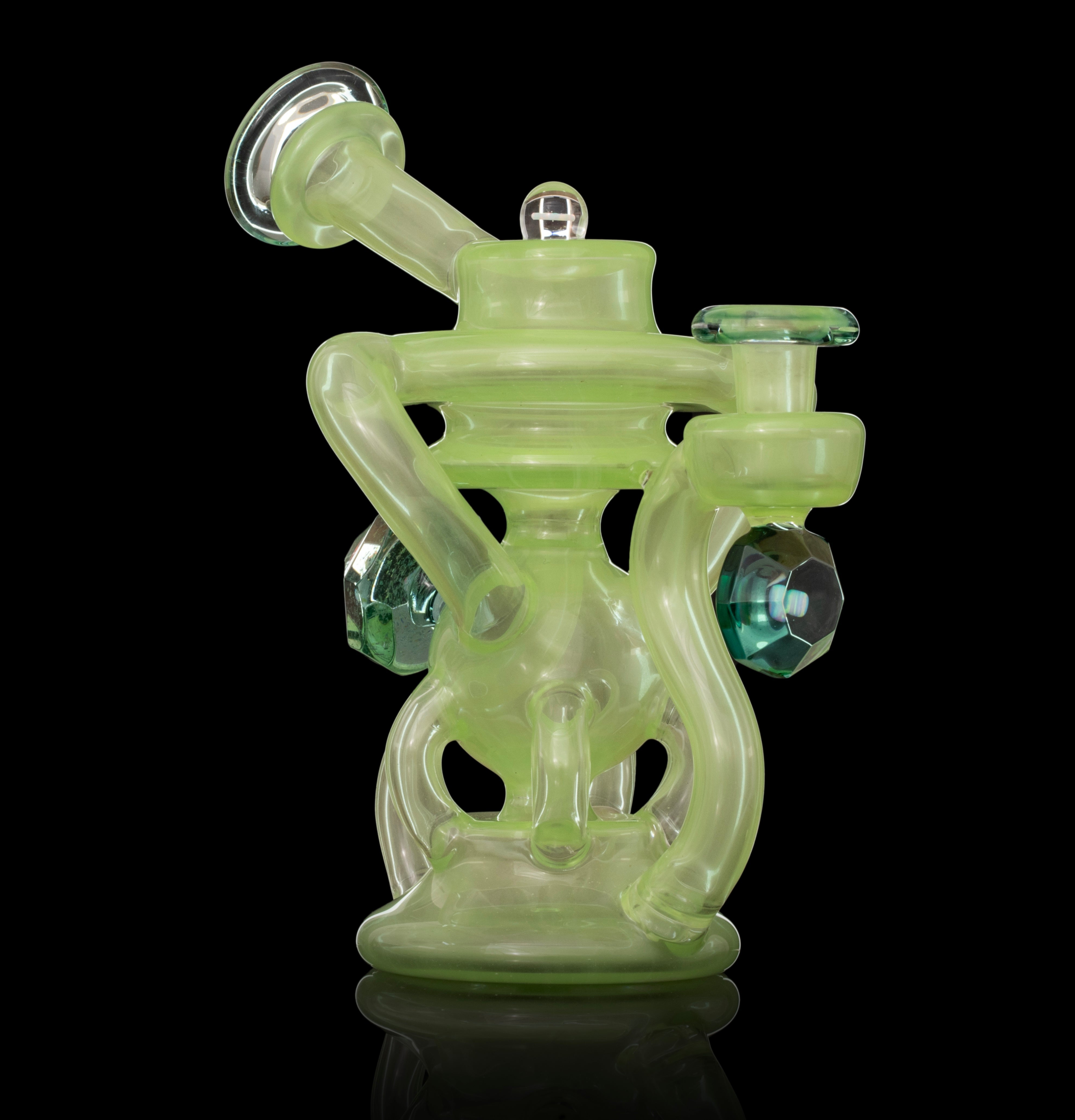 Klein Recycler with faceted attachments - Double Dose & Atlantis