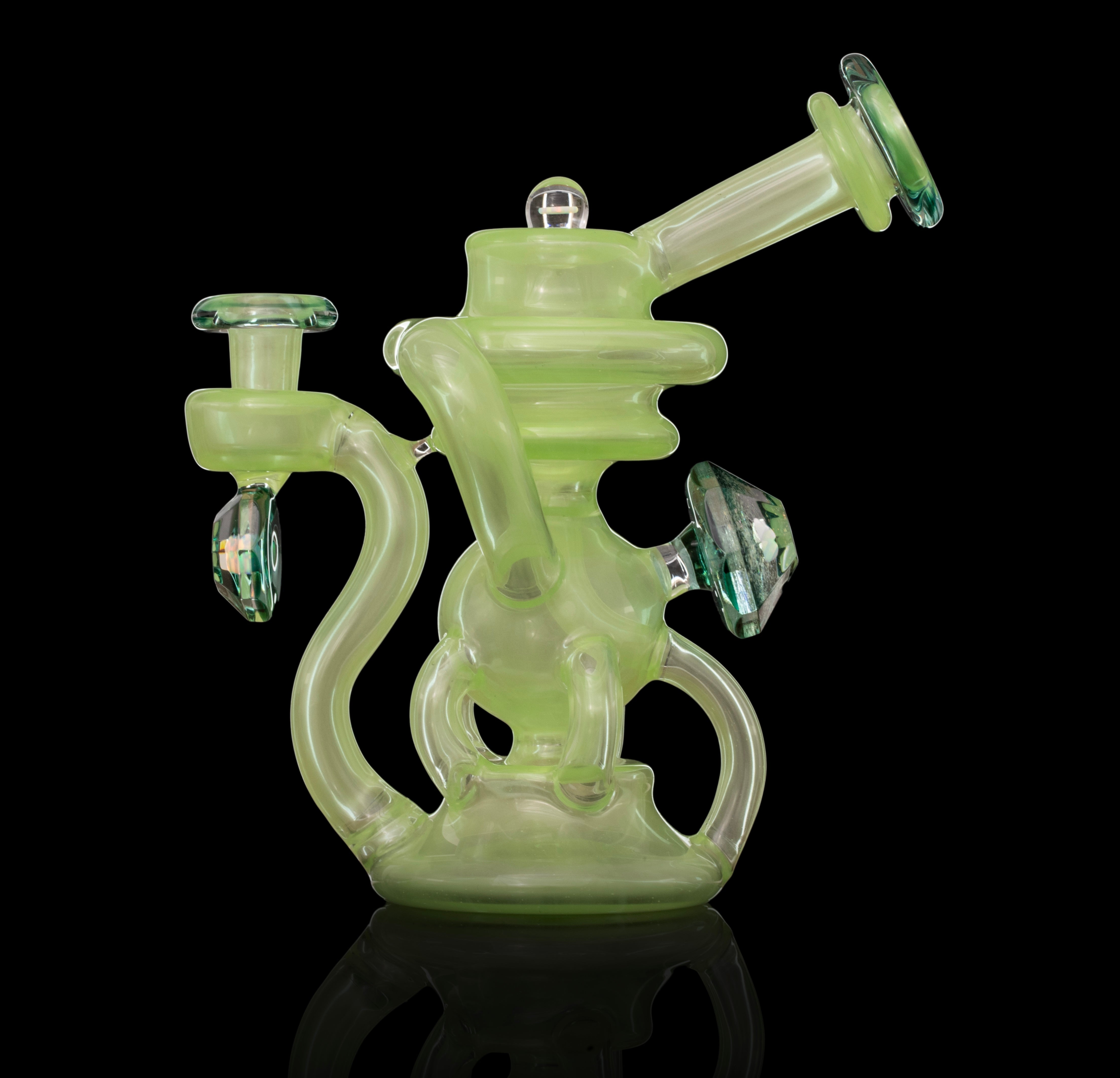 Klein Recycler with faceted attachments - Double Dose & Atlantis